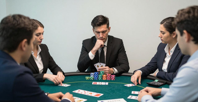 老板们把德州扑克当第二会议室 牌桌上藏着做生意的门道