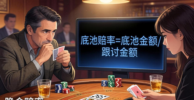 德州扑克差额怎么算 底池赔率计算口诀与隐含赔率实战运用