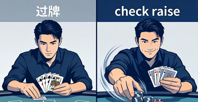 德州扑克过牌技巧：掌握过牌时机与check raise区别