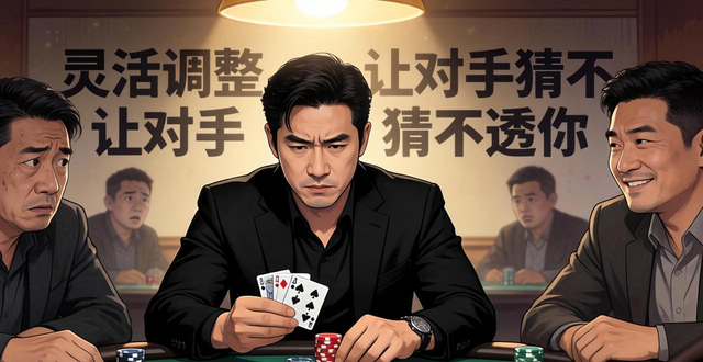 德州扑克小风玩法秘诀 灵活调整让对手猜不透你