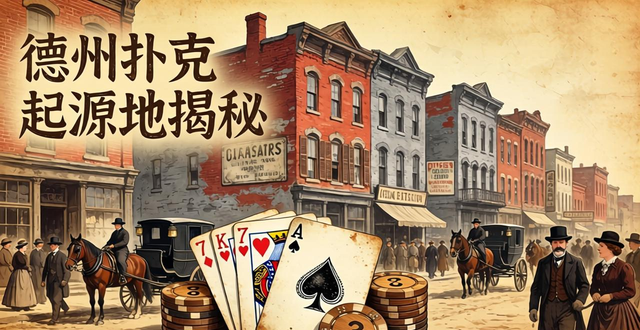 德州扑克其实不在德州诞生？揭秘真正的起源地