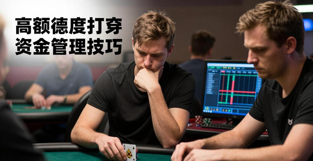高额德州扑克怎么玩 高放局资金管理技巧