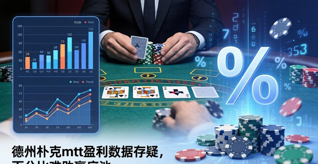 德州扑克mtt盈利数据存疑，百分比难助赢底池