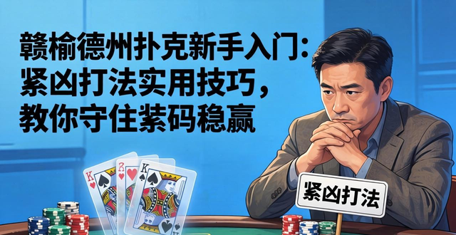 赣榆德州扑克新手入门：紧凶打法实用技巧，教你守住筹码稳赢
