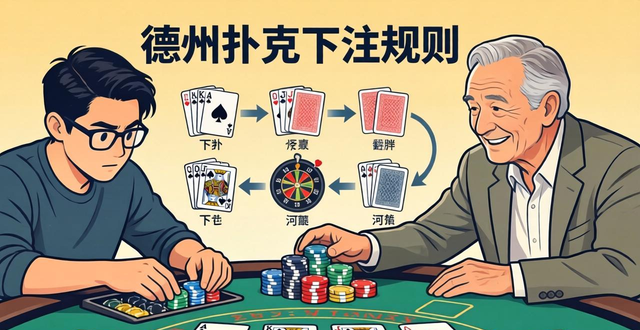 德州扑克牌规则详解：从新手到入门，一文学会怎么玩