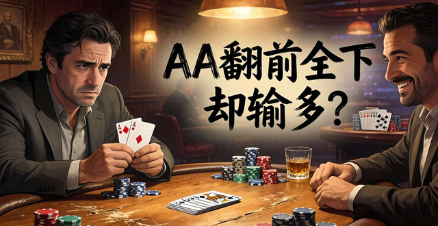 AA翻前全下却输多?教你打好AA避免被反超的技巧 AA翻前全下却输多?教你打好AA避免被反超的技巧