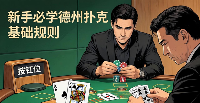 57德州扑克怎么玩？新手必学基础规则与实战技巧