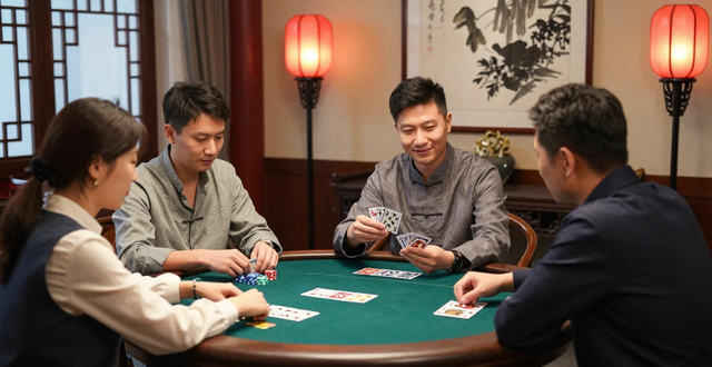 中式德州扑克怎么玩规则 本地特色玩法与社交技巧