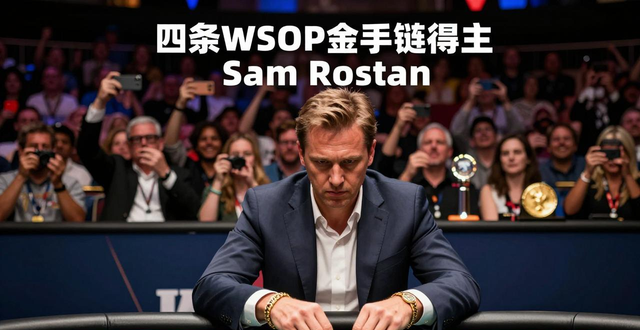德州扑克大神SamRostan是谁 四条WSOP金手链得主打法解析