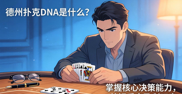 德州扑克DNA是什么?掌握核心决策能力,从娱乐变盈利玩家 德州扑克DNA是什么?掌握核心决策能力,从娱乐变盈利玩家