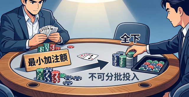 德州扑克加价规则详解：最小加注额与正确加注方法