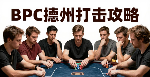 BPC德州扑克攻略：从快节奏到深筹码，比赛各阶段怎么打