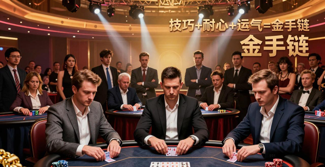 德州扑克金手链值多少钱？怎么才能拿到一条