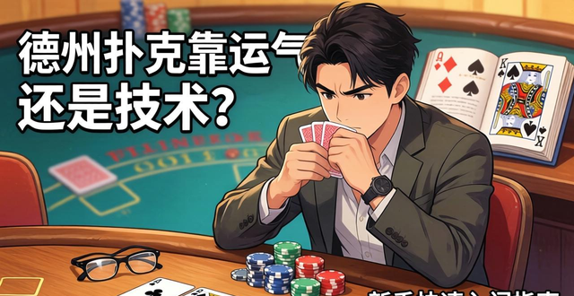 德州扑克靠运气还是技术？新手快速入门指南