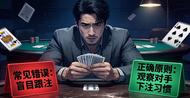 德州扑克新手入门提高胜率，掌握核心原则避免常见错误