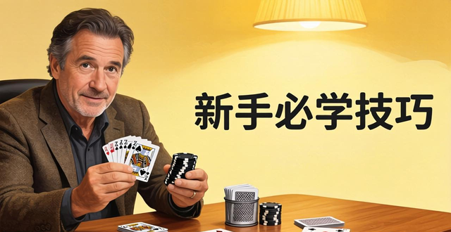 新手怎么玩派游德州扑克？入门技巧和赢钱方法