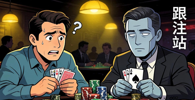 德州扑克QQ三大冤家：诈唬狂、跟注站与紧弱者的克星打法