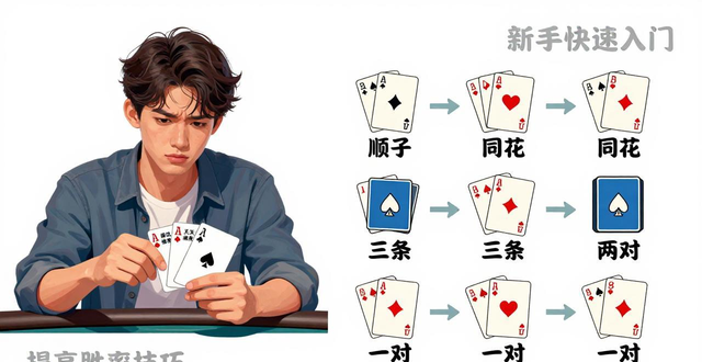 腾讯天天德州扑克怎么玩？新手快速入门与提高胜率技巧