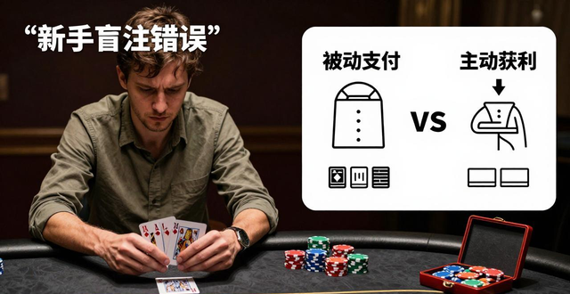 德州扑克盲注攻略：从被动支付变主动获利的核心技巧