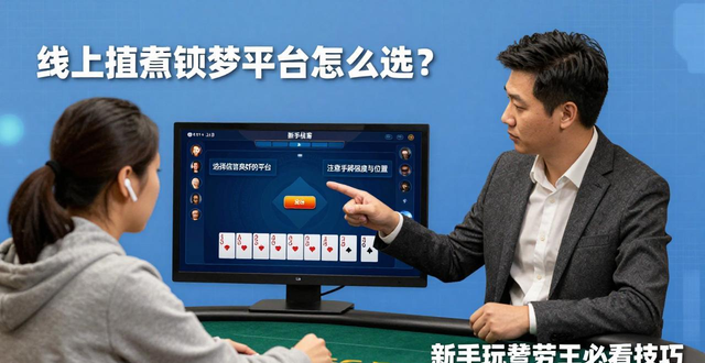 线上德州扑克平台怎么选？新手玩扑克王必看技巧