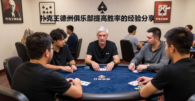 扑克王德州俱乐部五年经验分享：新手怎么加入？玩家水平如何？