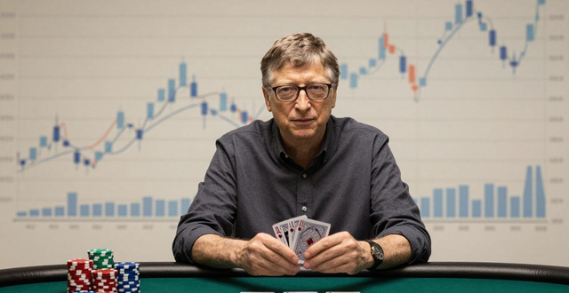盖茨痴迷德州扑克：数学博弈与商业思维相通，时机风险如出一辙
