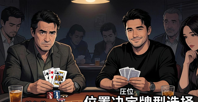 德州扑克从入门到提高 新手快速掌握技巧