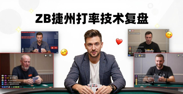 德州扑克直播看ZB能学到真技术吗 高手复盘讲解精髓