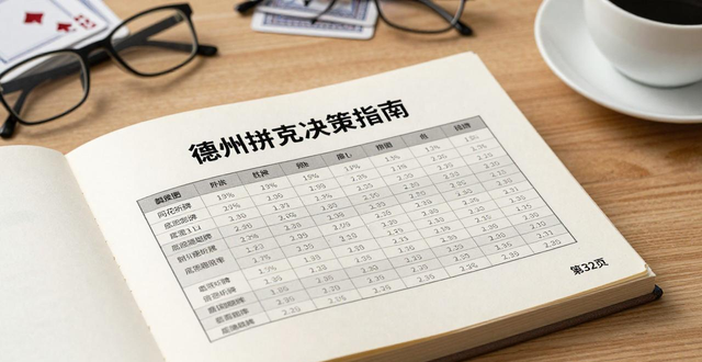 德州扑克卡片书:起手牌+位置口诀,实战随时查 德州扑克卡片书:起手牌+位置口诀,实战随时查