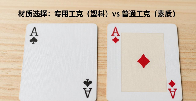 德州扑克专用扑克和普通扑克区别 材质尺寸怎么选