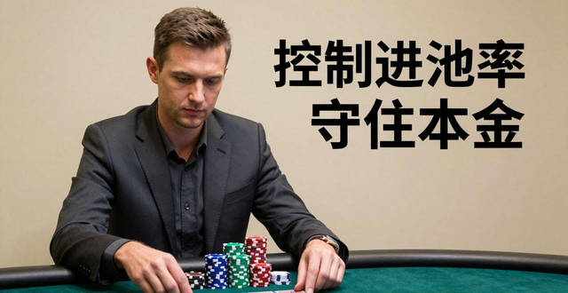 德州扑克怎么赢 城市流行技巧 控制进池率才能少输钱