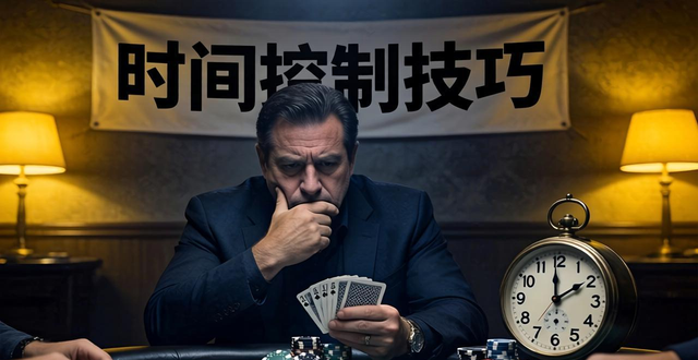德州扑克时间控制技巧：掌握思考与加注的最佳时机