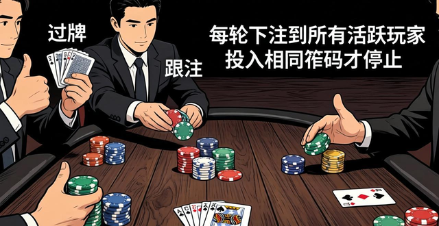 德州扑克的规矩：新手入门玩法与下注规则