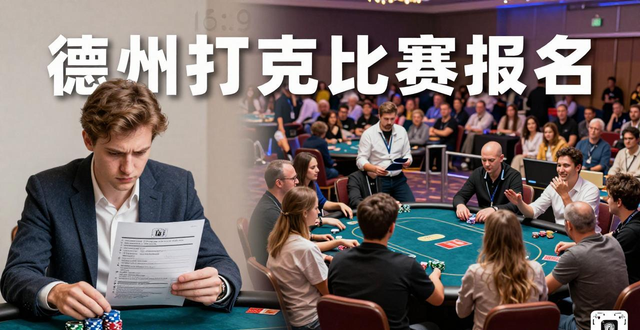 德州扑克比赛报名攻略 新手去哪报名参赛