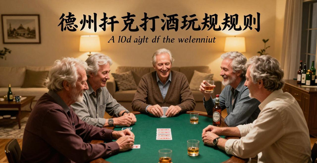 德州扑克打酒玩法规则，朋友聚会喝酒游戏攻略