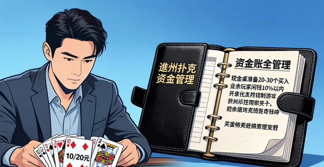 德州扑克新手玩多大合适 盲注和资金这样管理