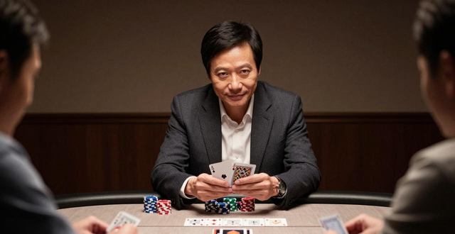 雷军德州扑克视频曝光 小米CEO牌桌展现决策逻辑