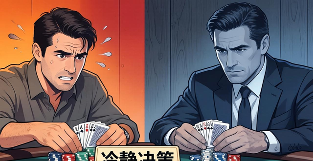 德州扑克高手进阶指南：资金管理与心态是关键