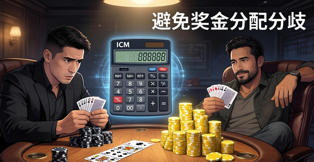 德州扑克分账标准，ICM算法避免奖金分配分歧
