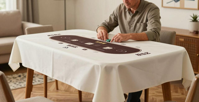 家用德州扑克桌布怎么选 耐用防滑不发牌移位