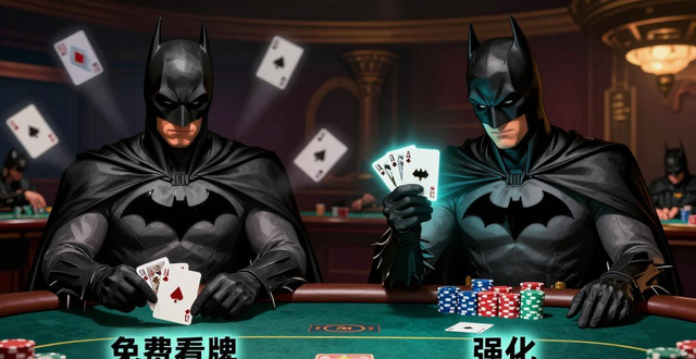 蝙蝠侠扑克玩法技巧：融入角色能力的德州扑克变种，让对局充满策略与变数