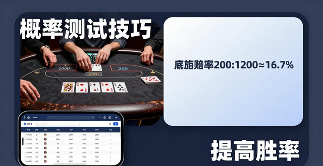 德州扑克概率测试技巧，快速算牌提高胜率