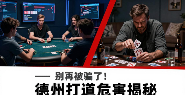 别再被骗了！德州扑克危害有多大？倾家荡产的重灾游戏揭秘
