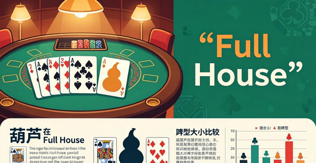 德州扑克葫芦英文怎么说 Full House读音大小比较 德州扑克葫芦英文怎么说 Full House读音大小比较