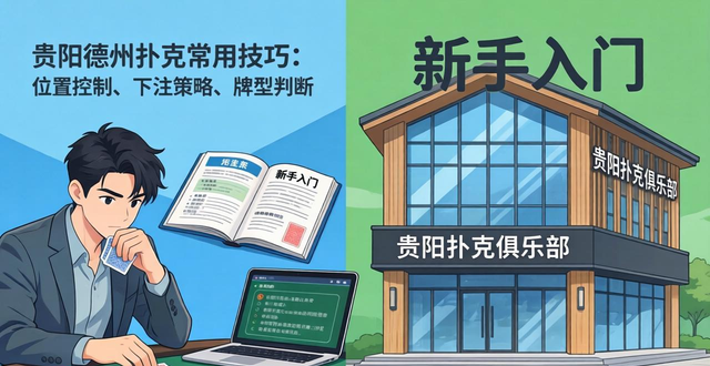 贵阳德州扑克竞技 新手入门和线下俱乐部在哪