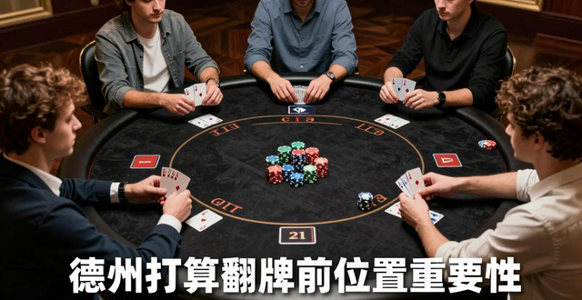 德州扑克翻牌前怎么玩？起手牌选择与加注技巧