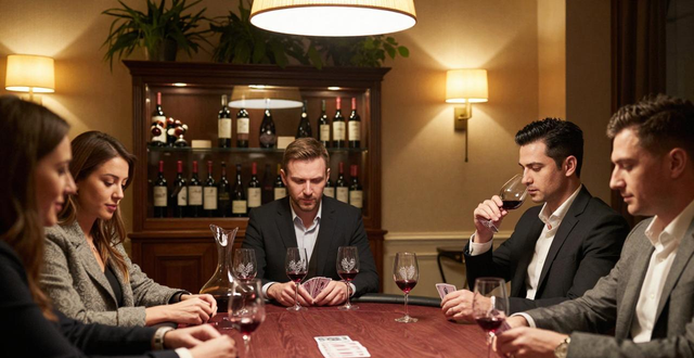 德州扑克配红酒怎么选 牌局心态与品酒技巧全攻略