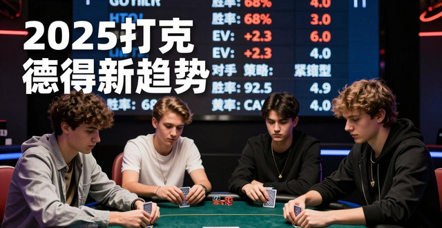 2025扑克德州怎么赢钱？线上技巧和锦标赛新趋势