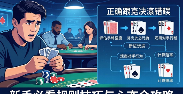 德州扑克从入门到赢钱 新手必看规则技巧与心态全攻略