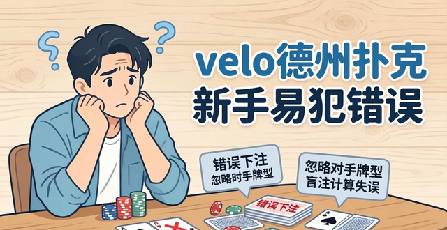 velo德州扑克新手怎么快速上手，长期盈利的实战经验分享
